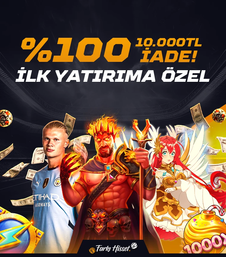 GANOBET'TE ILK YATIRIMA OZEL %100 KAYIP BONUSU!